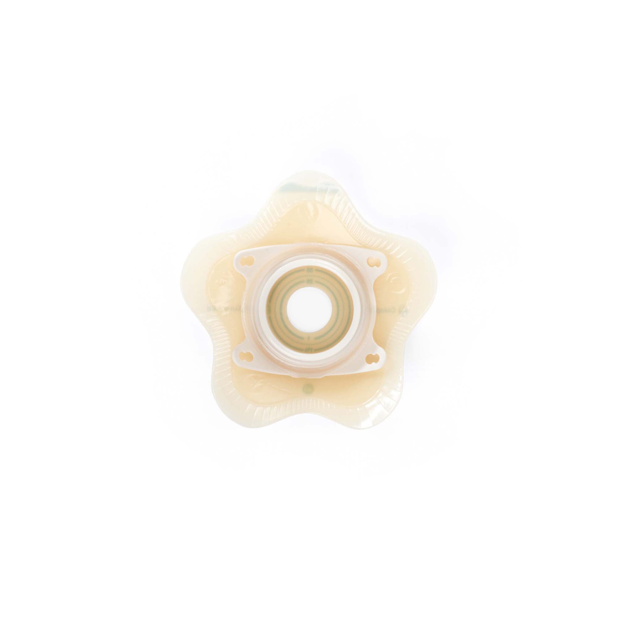 Coloplast SenSura Mio Click Convex Flip Ostomy Barrier, 20 mm Stoma Openings, Green Match (5/BX) 