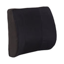 Mabis Lumbar Cushion, Standard, Black (Each)