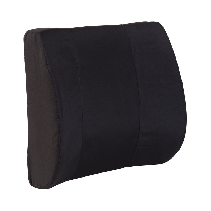 Mabis Lumbar Cushion, Standard, Black (Each)