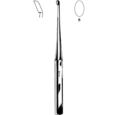 Sklar Bruns Bone Curette (CensiTrac Marked) - 40-7338c 