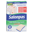 Emerson Healthcare Salonpas Pain Relieving Patches Large (72/CS) 