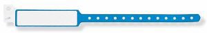 United Ad Label Crisp Image Wristband, 10-7/8 Inch, Blue (50/PK) 