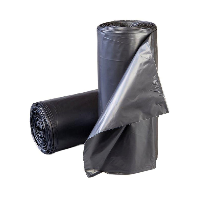 McKesson Brand McKesson Extra Heavy Duty Plus Trash Bag, Gray, 45-gallon Capacity (100/CS)