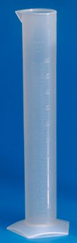 Globe Scientific Graduated Cylinder Class B / Hexagonal Base Polypropylene 500 mL (16 oz.) 