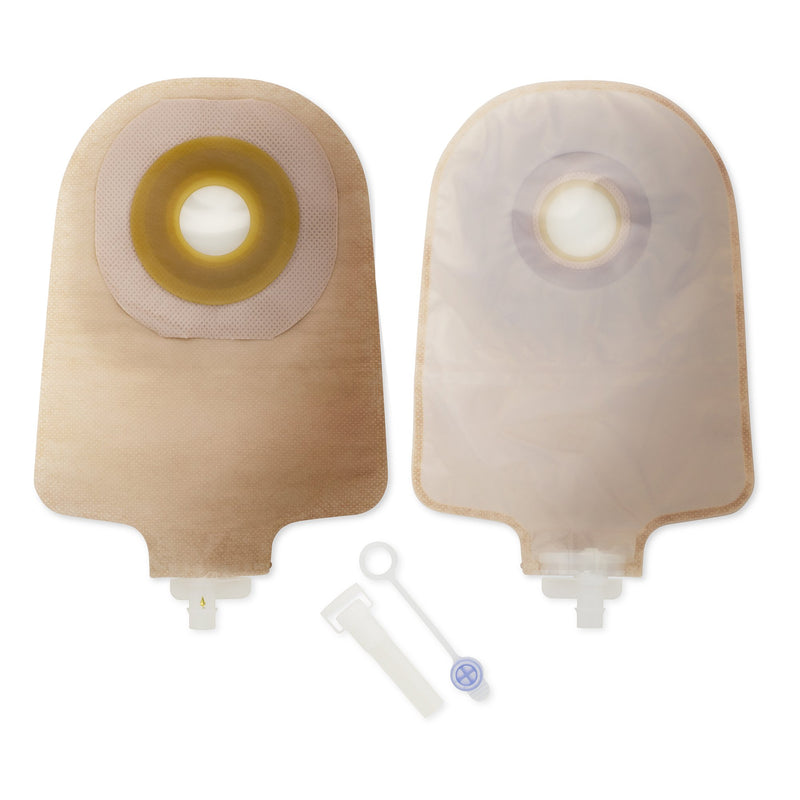 Premier One-Piece Transparent Urostomy Pouch, Pre-cut to Fit 38 mm Stomas (Box of 10)