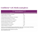 McKesson Confiderm 4.5C Nitrile Exam Glove, Extra Large, Blue (Case of 1000)