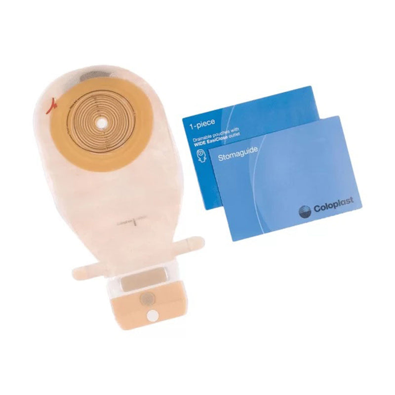 Assura One-Piece Transparent Colostomy Pouch, 10 – 76 mm Stomas (Box of 5)