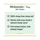 Nature's Bounty Melatonin Natural Sleep Aid 