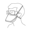 O&M Halyard Inc N95 Particulate Filter Respirator Mask / Surgical Mask (300/CS) 