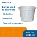 McKesson Brand McKesson White Paper Soufflé Cup, 0.75-ounce Capacity (5000/CS) 