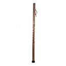 Mabis Healthcare Brazos Twisted Oak Traveler's Handcrafted Walking Stick, 55-Inch, Brown 
