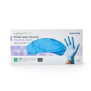 McKesson Confiderm 6.5CX Nitrile Extended Cuff Length Exam Glove, Medium, Blue (Case of 1000)