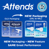 Attends Bariatric Briefs, 2X-Large (Case of 48)