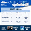 Attends Extra Heavy Absorbency Briefs, Extra Large (20/BG)