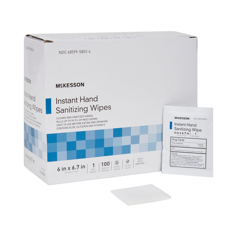 McKesson Hand Sanitizing Wipes (Case of 1000)