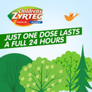 Children's Zyrtec Cetirizine Allergy Relief (Each)