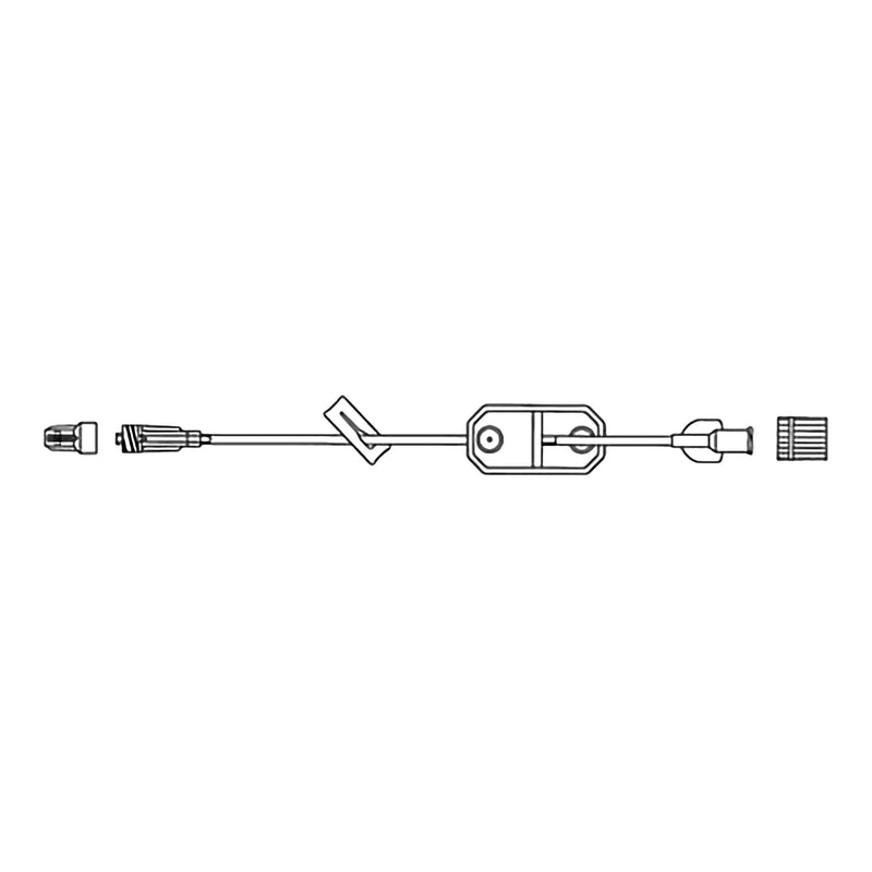 McKesson Brand McKesson IV Extension Set, Standard Bore 9-inch Tubing, 1.2 Micron Filter (50/CS) 
