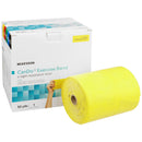 McKesson Exercise Resistance Band, Yellow, 5" x 50 Yard, Extra-Light Resistance (Each)