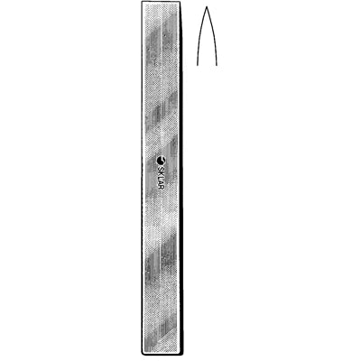 Sklar Lambotte Osteotome - 9", Curved, 50mm Tip - 40-6576