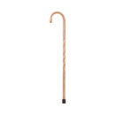 Brazos Twisted Tan Oak Crookneck Cane, 37-Inch Height (Each)
