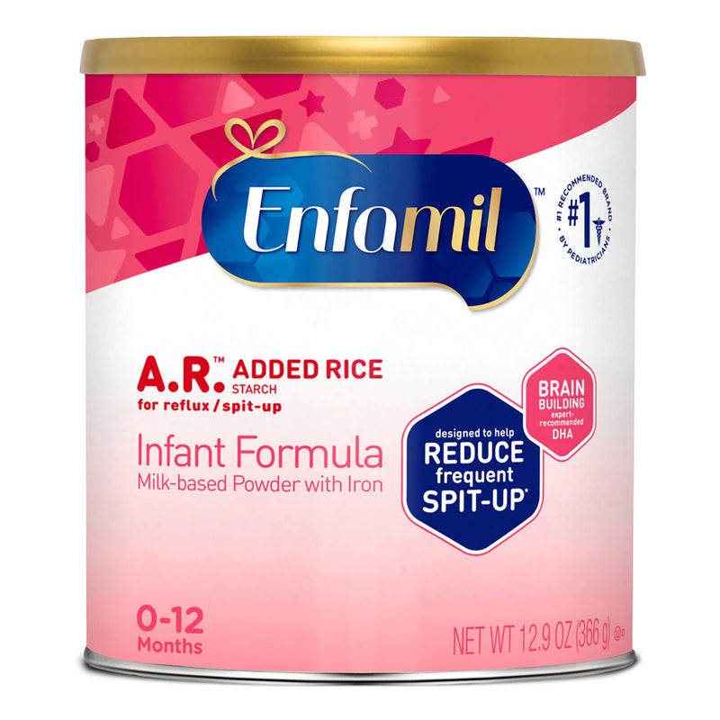 Infant Formula Enfamil A.R. Unflavored 12.9 oz. Can Powder Added Rice Spit Up (Each)