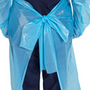McKesson Nonrated Isolation Gowns, Blue, One Size Fits Most (Case of 75)