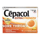Cepacol Extra Strength Benzocaine / Menthol Sore Throat Relief (Box of 16)