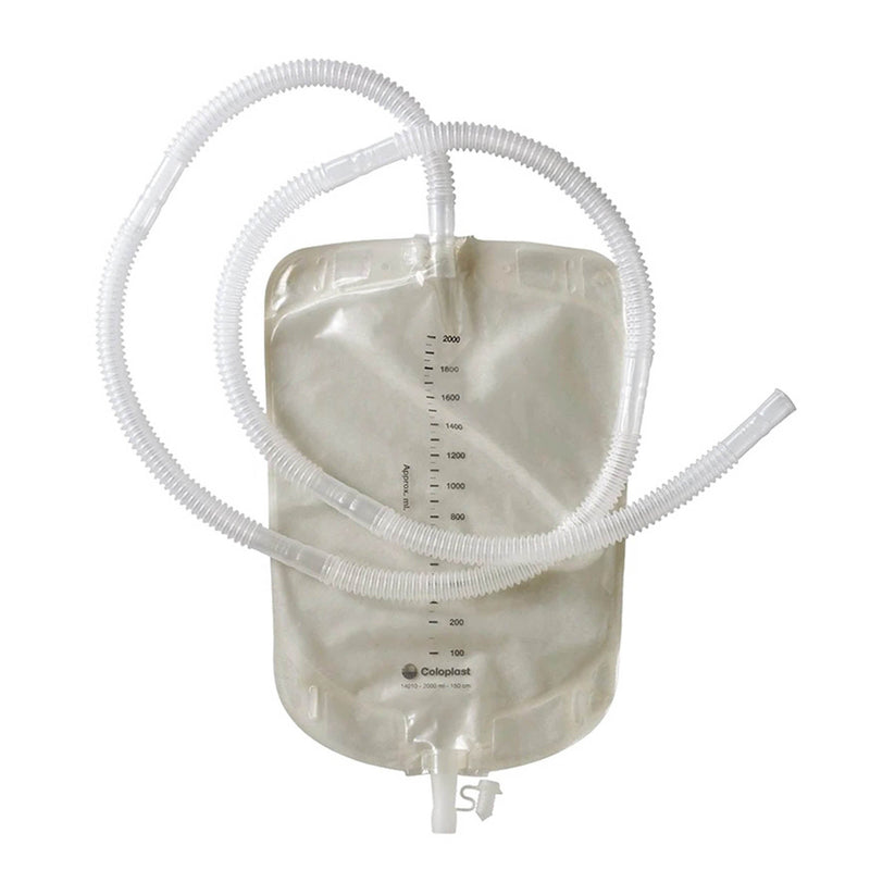 Coloplast Bed Drainage Bag, 2000 mL (Box of 6)
