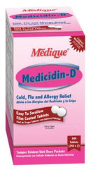 Medique Products Cold and Cough Relief Medicidin-D 325 mg - 2 mg - 5 mg Strength Tablet 2 per Pack (12/CS) 