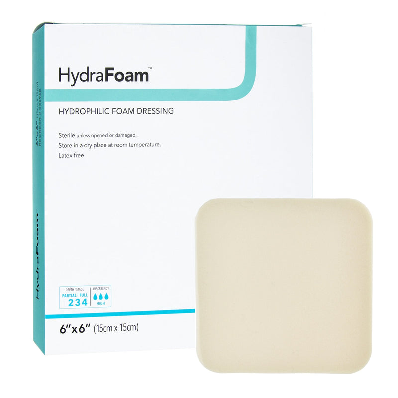 Sion Brands LLC HydraFoam Nonadhesive Foam Dressing, 6 x 6 Inch (10/BX) 