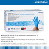 McKesson Confiderm 6.8C Nitrile Exam Glove, X-Large, Blue (100/BX)