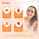 Multivitamin Supplement Mary Ruth's Liquid Morning Multivitamin + Hair Growth Vitamin A / C / D / E 1,010 mcg - 90 mg - 20 mcg - 18 mg Strength Liquid 30 oz. Peach Mango Flavor (Case of 6) 