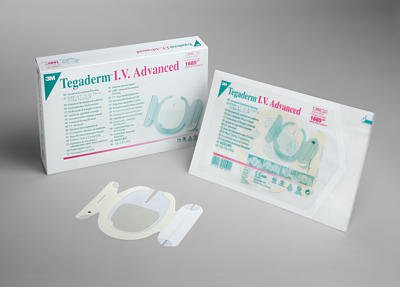 Solventum Corporation 3M Tegaderm IV Advanced Securement Dressing, 3½ x 4½ Inch (200/CS) 