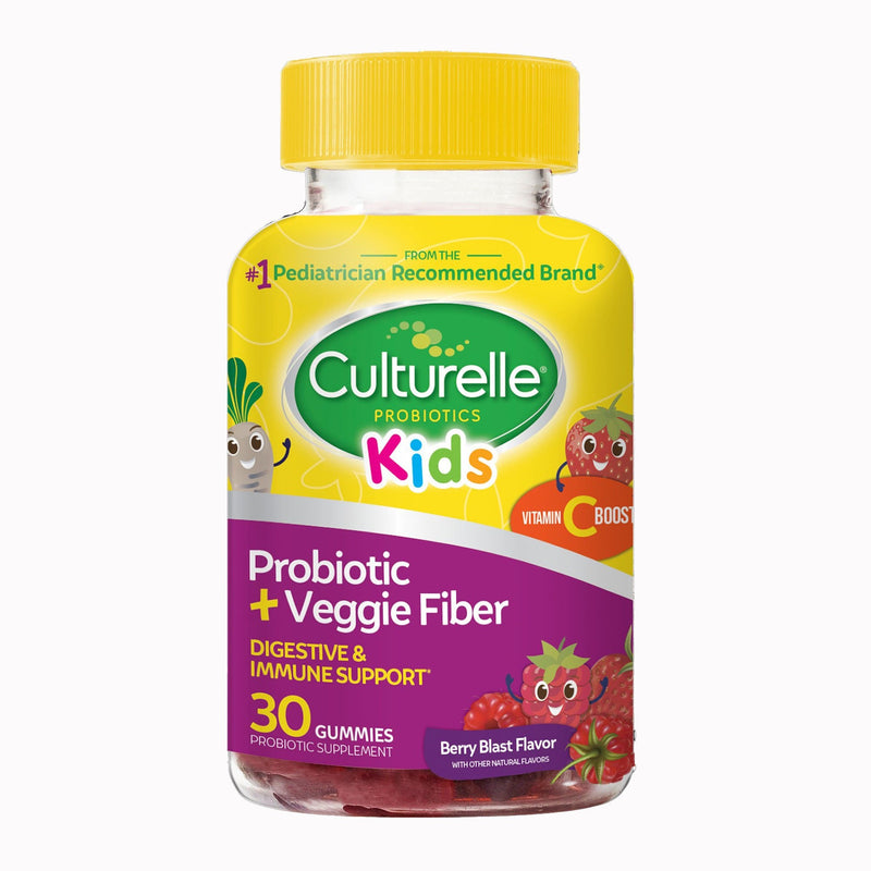 Culturelle Kids Probiotic + Veggie Fiber Gummies (24/CS)