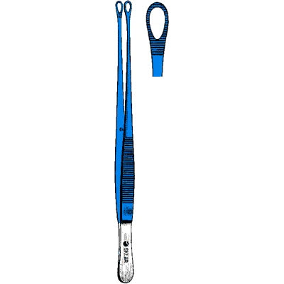 Sklar Blue Electrosurgical Singley Forceps - 91-5302