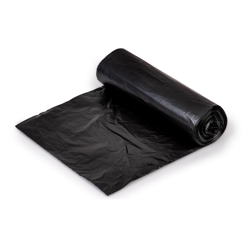 Colonial Bag 2X Heavy Duty Trash Bag, Black, 60-gallon Capacity (Case of 150)