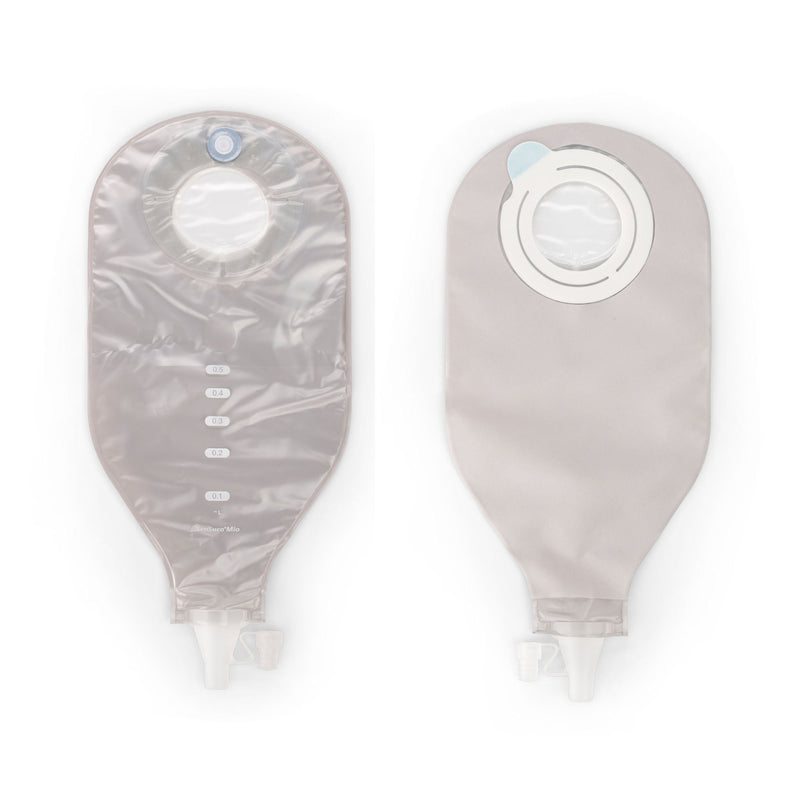 SenSura Mio Flex High Output 2-Piece Transparent Ileostomy Pouch, Red Match (Box of 10)