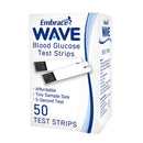 EmbraceWave+ Blood Glucose Test Strips (Each of 50)
