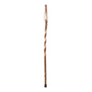 Mabis Healthcare Brazos Sassafras Rustic Walking Stick, 58-Inch 