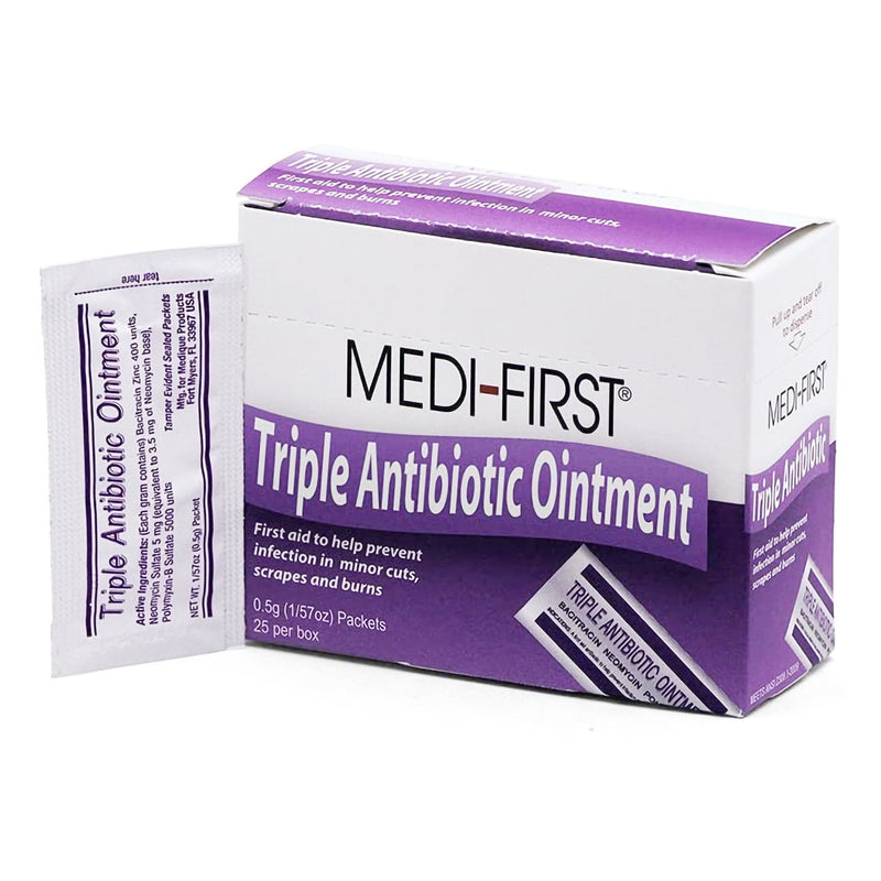 Medique Products Medi-First Bacitracin / Neomycin / Polymyxin B First Aid Antibiotic (900/CS) 