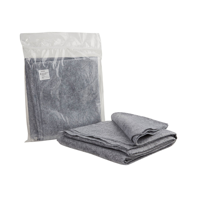 McKesson Polyester Stretcher Blanket, 40 x 80 Inch (Case of 24)