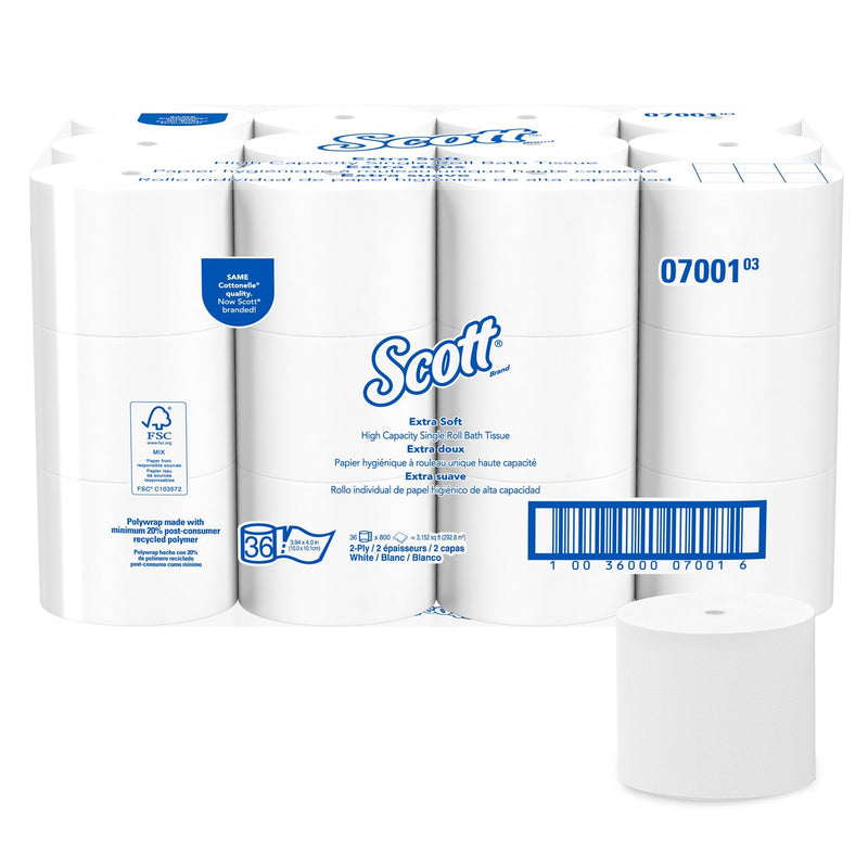 Kimberly Clark Scott Essential Premium Toilet Tissue, Extra Soft (36/CS) 