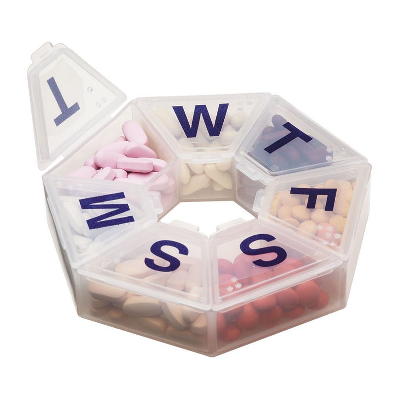Apothecary Products Pill Organizer (Pack of 6)