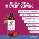 Mary Ruth's Vegan Liquid Iron for Metabolism, Cellular Health, Overall Wellness (6/CS)