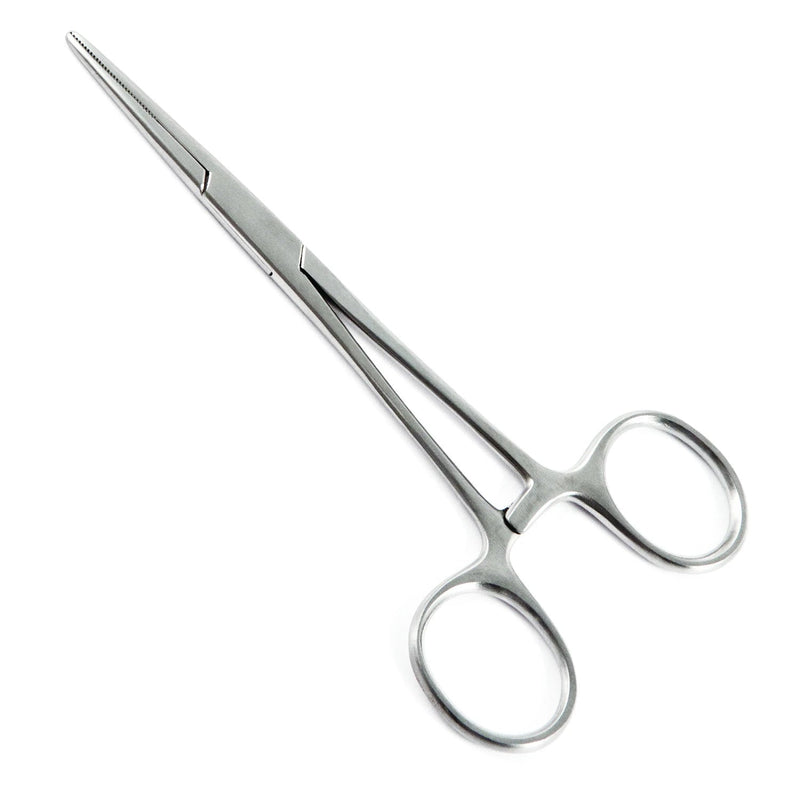 Merit Sterile Kelly Hemostatic Forceps - 5-1/2", Straight, Disposable, CS 50 - 96-2560m 