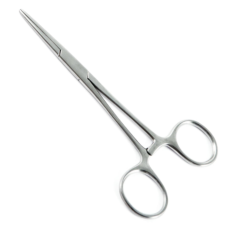 Merit Sterile Kelly Hemostatic Forceps - 5-1/2", Straight, Disposable, CS 50 - 96-2560m