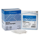 CareStock Sterile Gauze Sponge, 4 x 4 Inch, 8-Ply (Case of 1200)