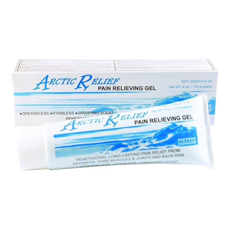 Stratus Pharmaceutical Arctic Relief Pain Relieving Gel, 4-ounce Tube 