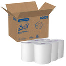 Scott Essential White Paper Towel, 8 Inch x 950 Foot (Case of 6 Rolls)