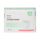 McKesson Super Moderate Absorbency Incontinence Underwear, Large (Case of 72)
